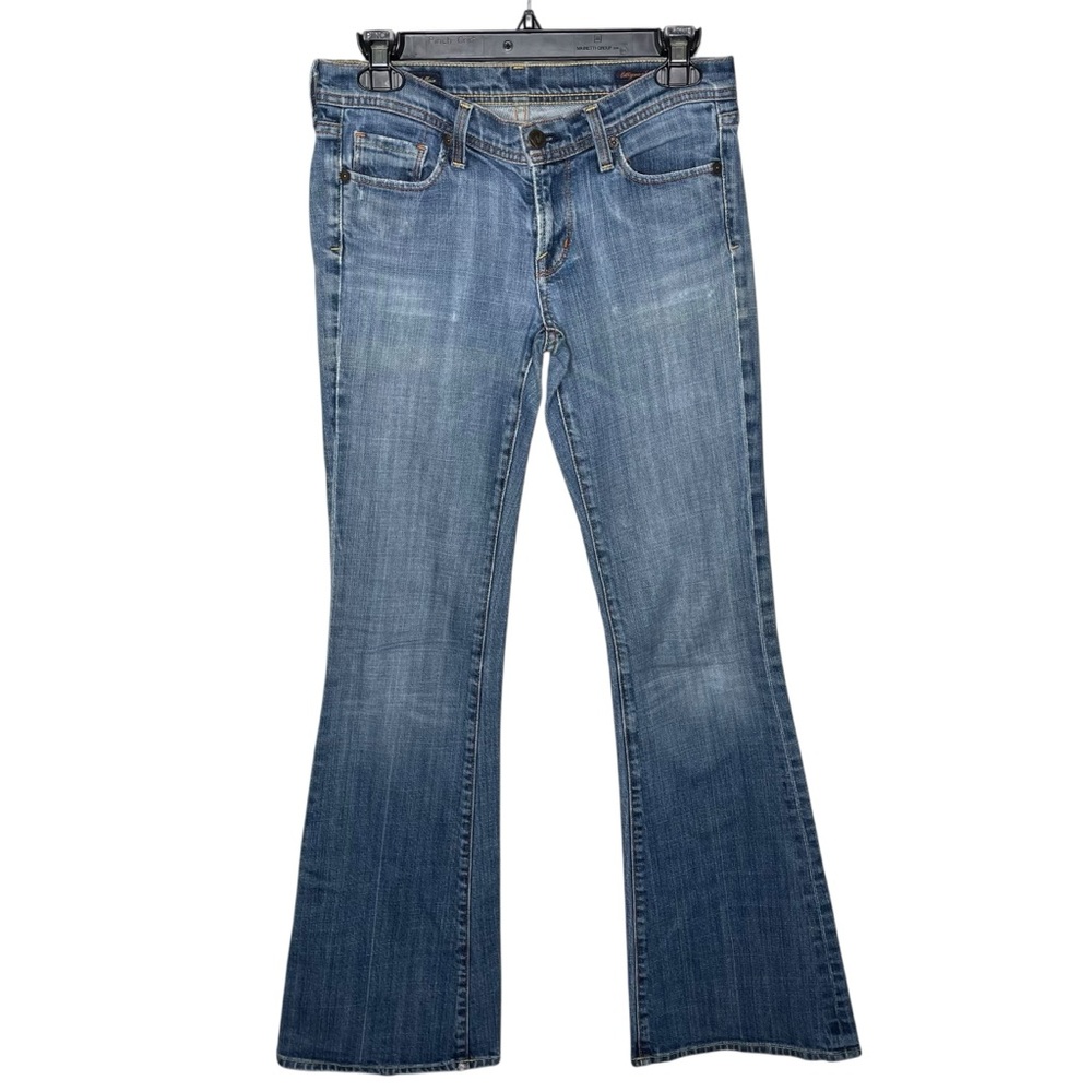Citizens Of Humanity COH Ingrid #002 Stretch Low Waist Flair Jeans 26 - Picture 2 of 13